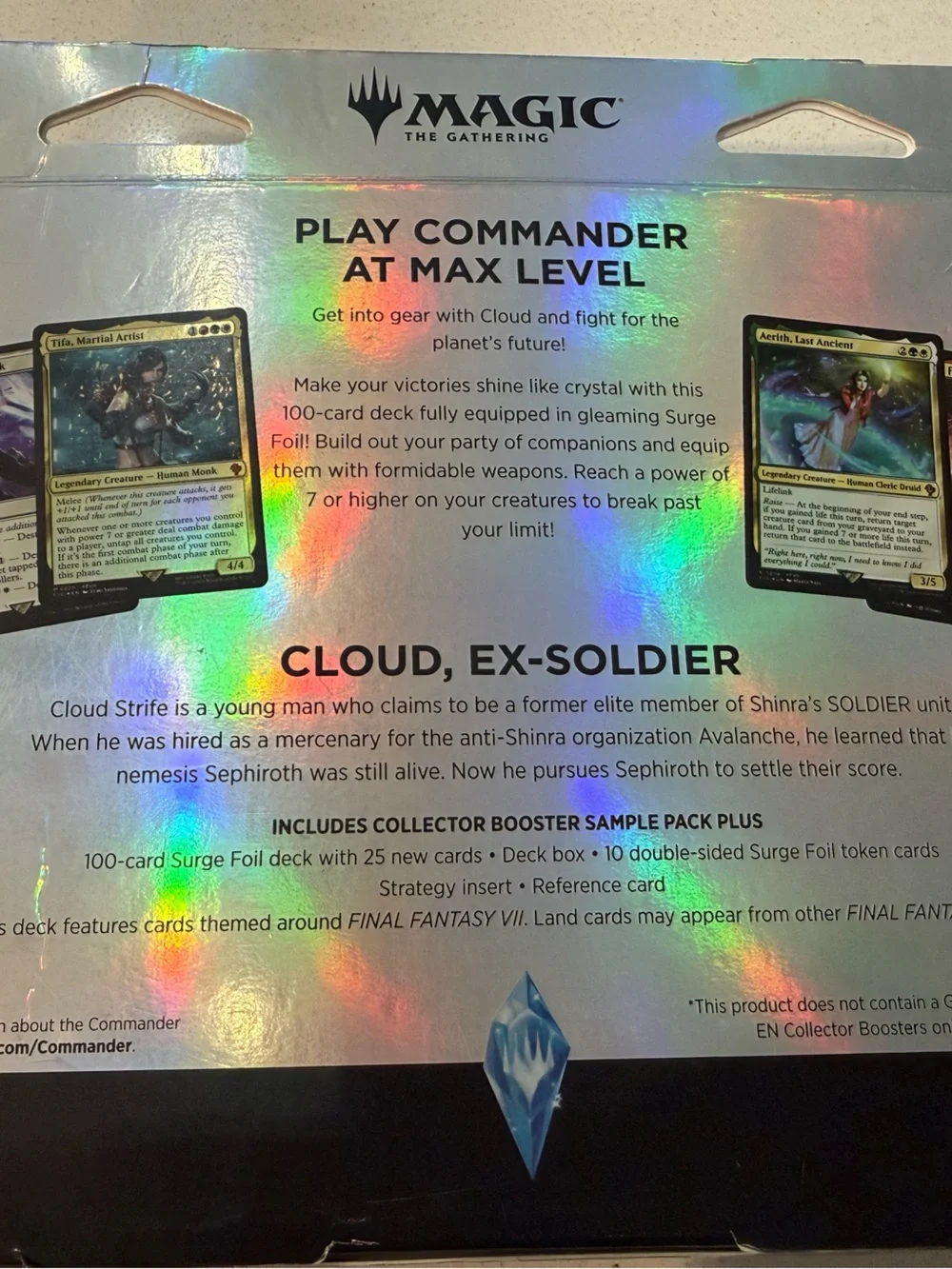 Magic: The Gathering Final Fantasy Limit Break Commander Deck - Green/Red/White